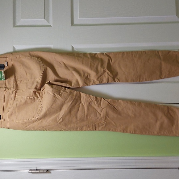 Toad&Co Earthworks 5 Pocket Skinny Pant, Starfish (tan), Women's sz 6 - Picture 3 of 6